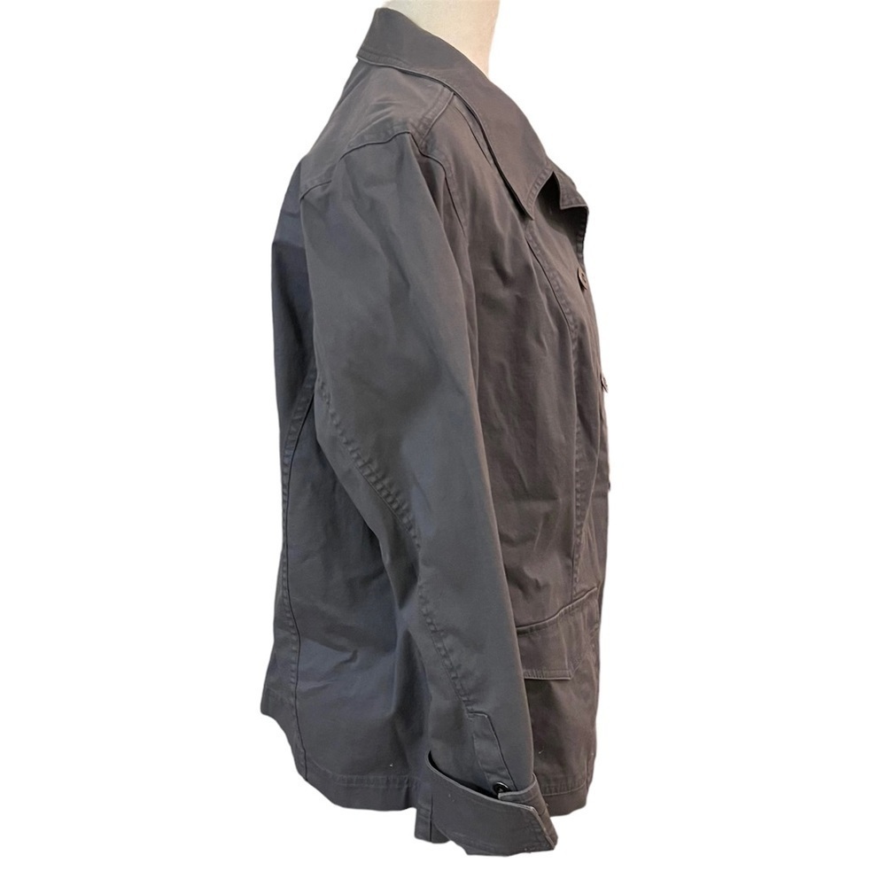 NWT Talbots Gray Button Down Jacket - Picture 4 of 8